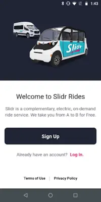 Slidr Rides android App screenshot 2